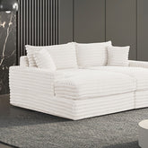 TAVEDESTRAND DOUBLE CHAISE SOFA